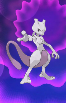 Mewtwo — Pokemon card artwork