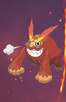 Darmanitan — Pokemon card artwork