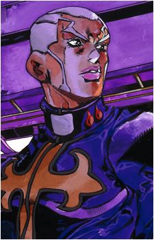 Enrico Pucci — Jojo's bizarre adventure artwork