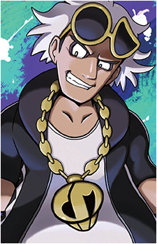 Guzma — Pokemon Characters card artwork