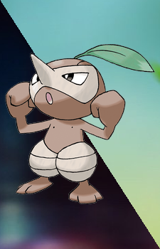 Nuzleaf — Pokemon card artwork