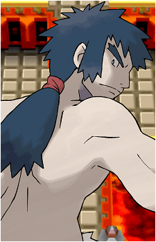 Bruno — Pokemon Characters card artwork