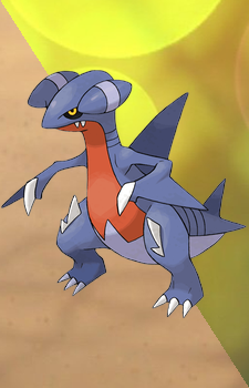 Gabite — Pokemon card artwork