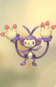 Ambipom — Pokemon card artwork