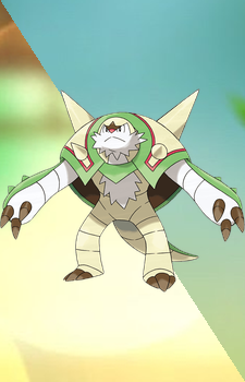 Chesnaught — Pokemon card artwork