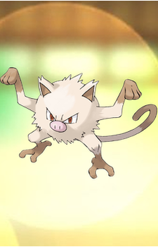 Mankey — Pokemon card artwork
