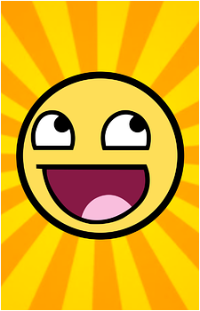 Awesome Face — Meme card artwork