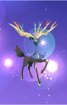 Xerneas — Pokemon card artwork