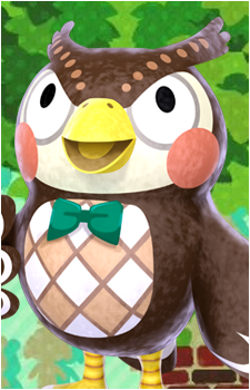 Blathers — Animal Crossing artwork