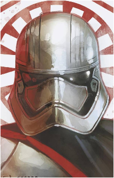 Captain Phasma — Star Wars card artwork