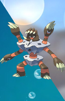 Barbaracle — Pokemon card artwork