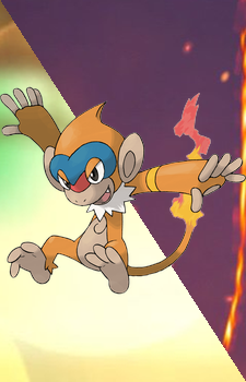 Monferno — Pokemon card artwork
