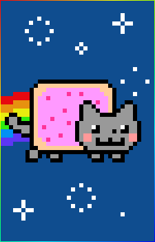 Nyan Cat — Meme card artwork
