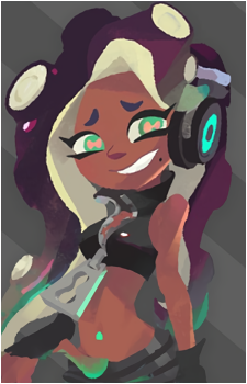 Marina — Splatoon card artwork