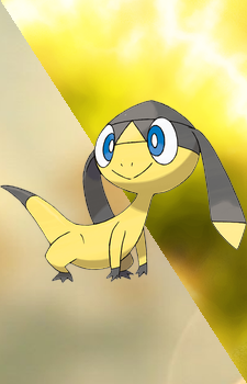 Helioptile — Pokemon card artwork