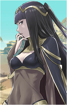 Tharja — Fire Emblem card artwork