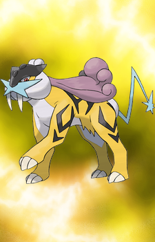 Raikou — Pokemon card artwork