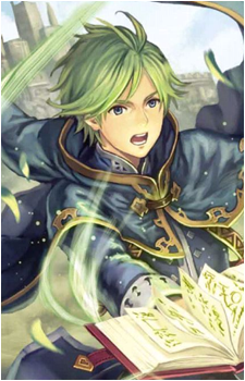 Merric — Fire Emblem card artwork