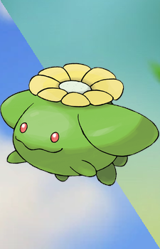 Skiploom — Pokemon card artwork