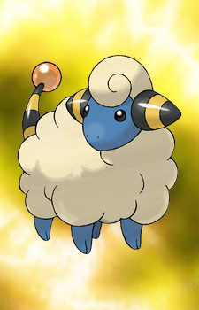 Mareep — Pokemon card artwork