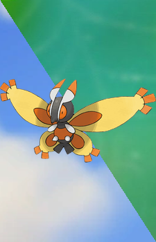 Mothim — Pokemon card artwork