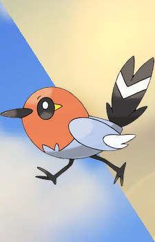 Fletchling — Pokemon card artwork