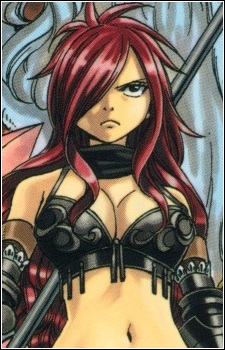 Knightwalker Erza — Fairy Tail card artwork
