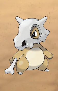 Cubone — Pokemon card artwork