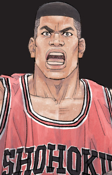 Akagi Takenori — Slam Dunk card artwork