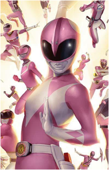 Kimberly Ann Hart — Power Rangers card artwork