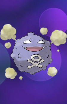 Koffing — Pokemon card artwork