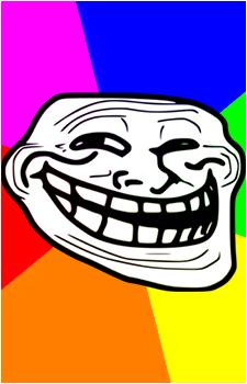 Trollface — Meme card artwork