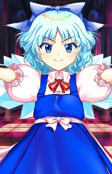 Cirno — Touhou artwork