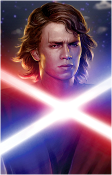 Anakin Skywalker — Star Wars card artwork