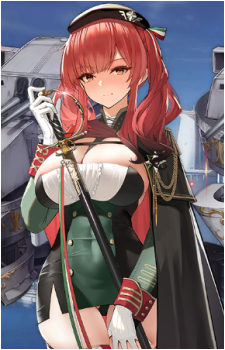 Zara — Azur Lane card artwork