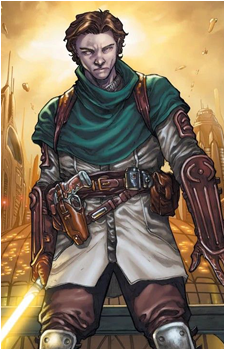 Zayne Carrick — Star Wars card artwork