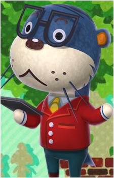 Lyle — Animal Crossing card artwork