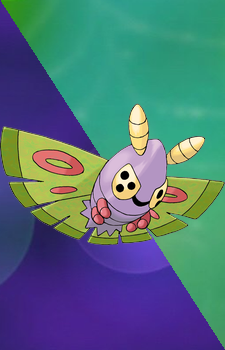 Dustox — Pokemon card artwork