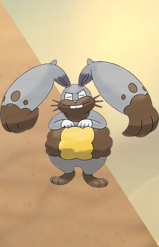 Diggersby — Pokemon card artwork