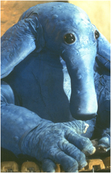 Max Rebo — Star Wars card artwork