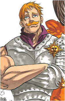Escanor — The Seven Deadly Sins card artwork