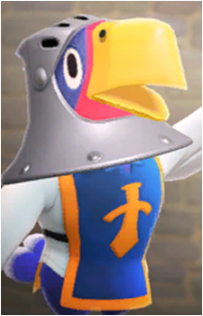 Sterling — Animal Crossing card artwork