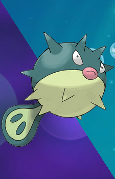 Qwilfish — Pokemon card artwork