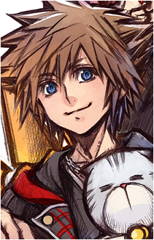 Sora — Kingdom Hearts card artwork
