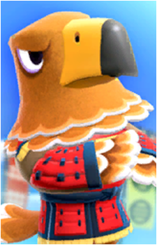 Buzz — Animal Crossing card artwork