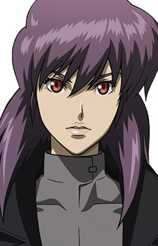 Kusanagi Motoko — The Ghost in the Shell card artwork