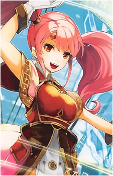 Mae — Fire Emblem card artwork