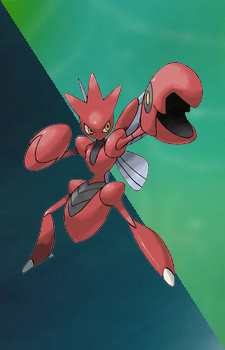 Scizor — Pokemon card artwork