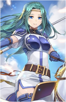 Fiora FE — Fire Emblem card artwork