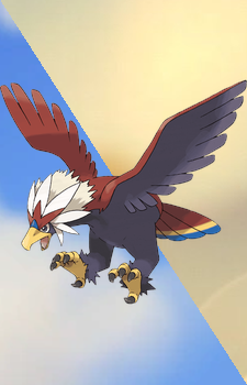 Braviary — Pokemon card artwork
